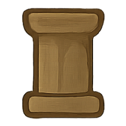 Explore dungeon - Dark column in mysterious room