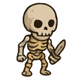 Skeleton - Undead enemy with fast attacks